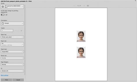 how to print a passport size photo: exploring the art of digital photography